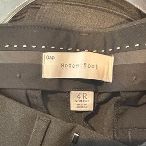 GAP Black Dress Pants with Hook Closure